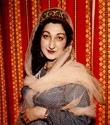 Hunza - Rani Shams-un Nahar en 1961